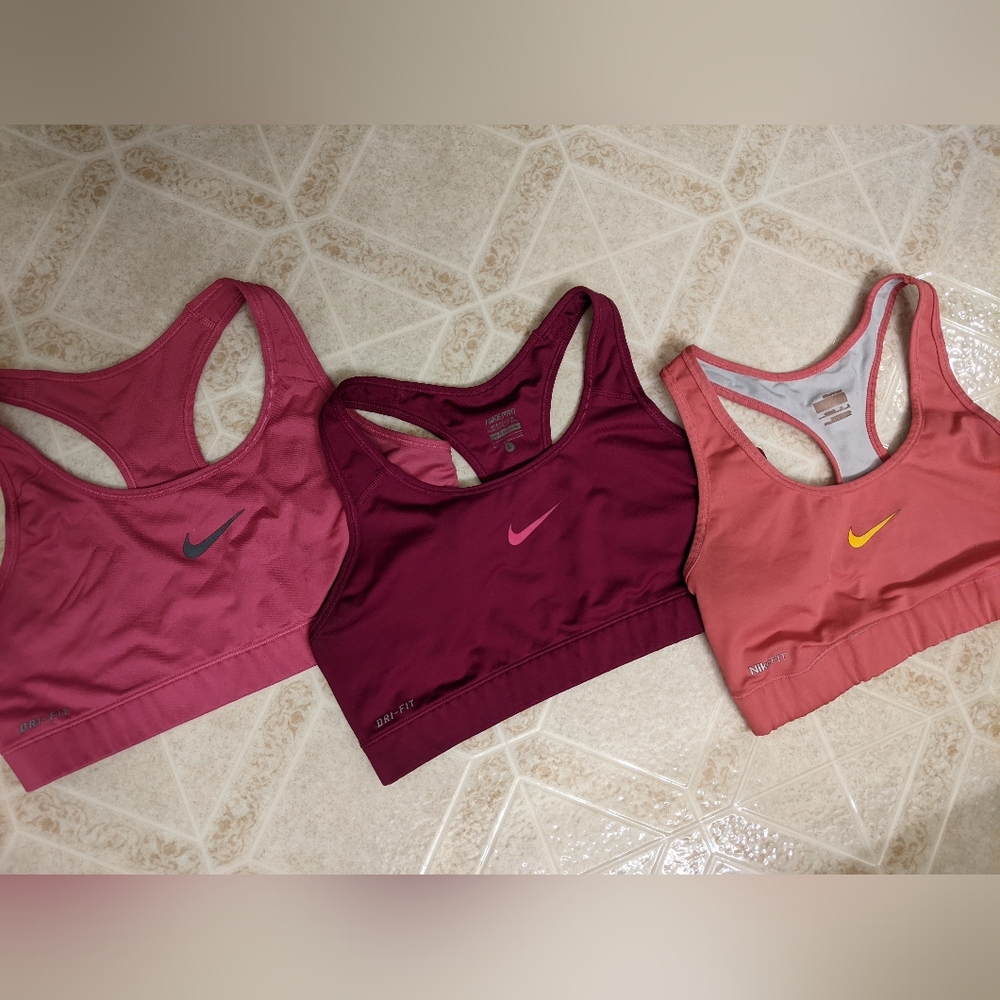 Bundle of 3 Nike sports bras